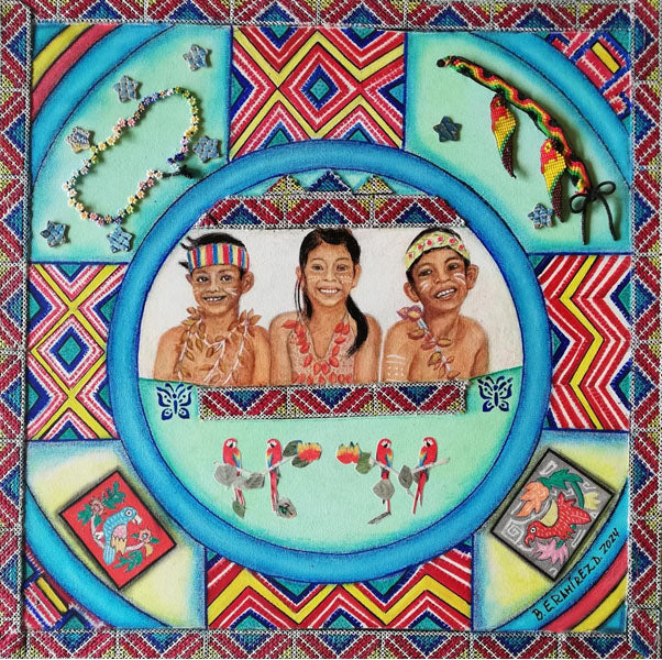 Obra Original: "Mi sentir", Autor: Beatriz Elena Ramírez Duque