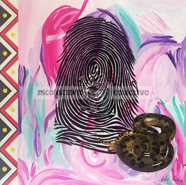 Obra Original: De la serie "Raudal De La Memoria" #2, Autor: Isabel Cristina Pérez