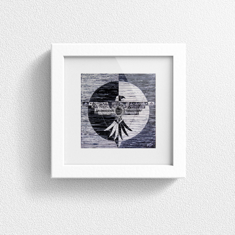 Print en Papel Edición Limitada: De la serie "Atributos Geométricos" #6, Autor: Yessi Morales Vásquez