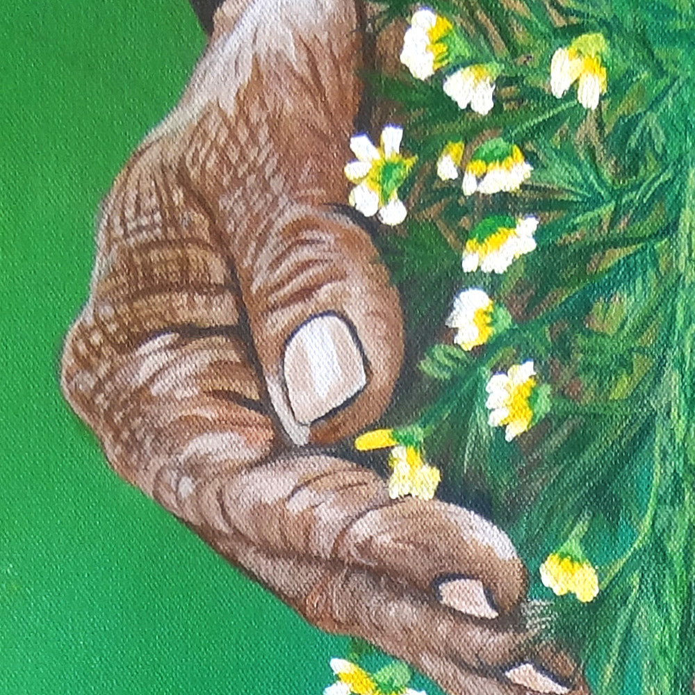Obra Original: De la serie "Jai Kera" #7, Autora: Astrid Elena Moncada