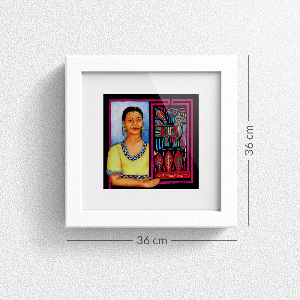 Print en Papel Edición Limitada: Señora Mola, Autora: Beatriz Elena Ramírez