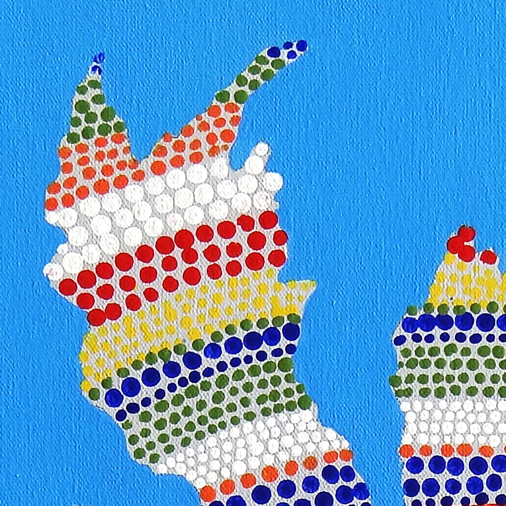 Obra Original: De la serie "El Ojo Que Todo Lo Ve" #2, Autor: María Erleny González Bolívar