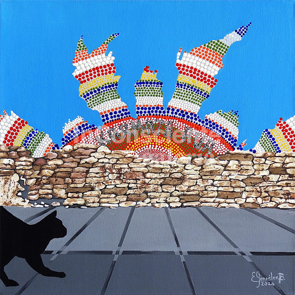 Obra Original: De la serie "El Ojo Que Todo Lo Ve" #2, Autor: María Erleny González Bolívar