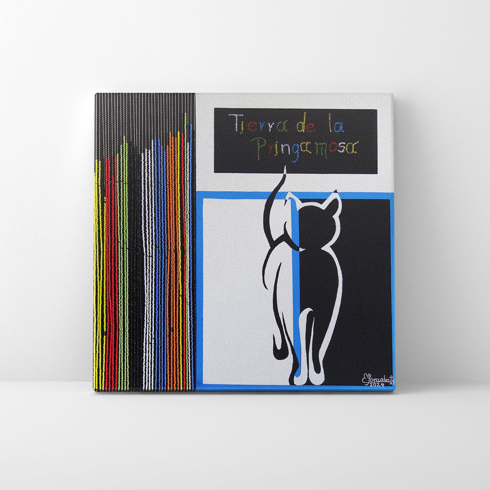 Print en lienzo Edición Limitada: Serie El ojo que todo lo ve #3, Autor: Erleny González Bolívar