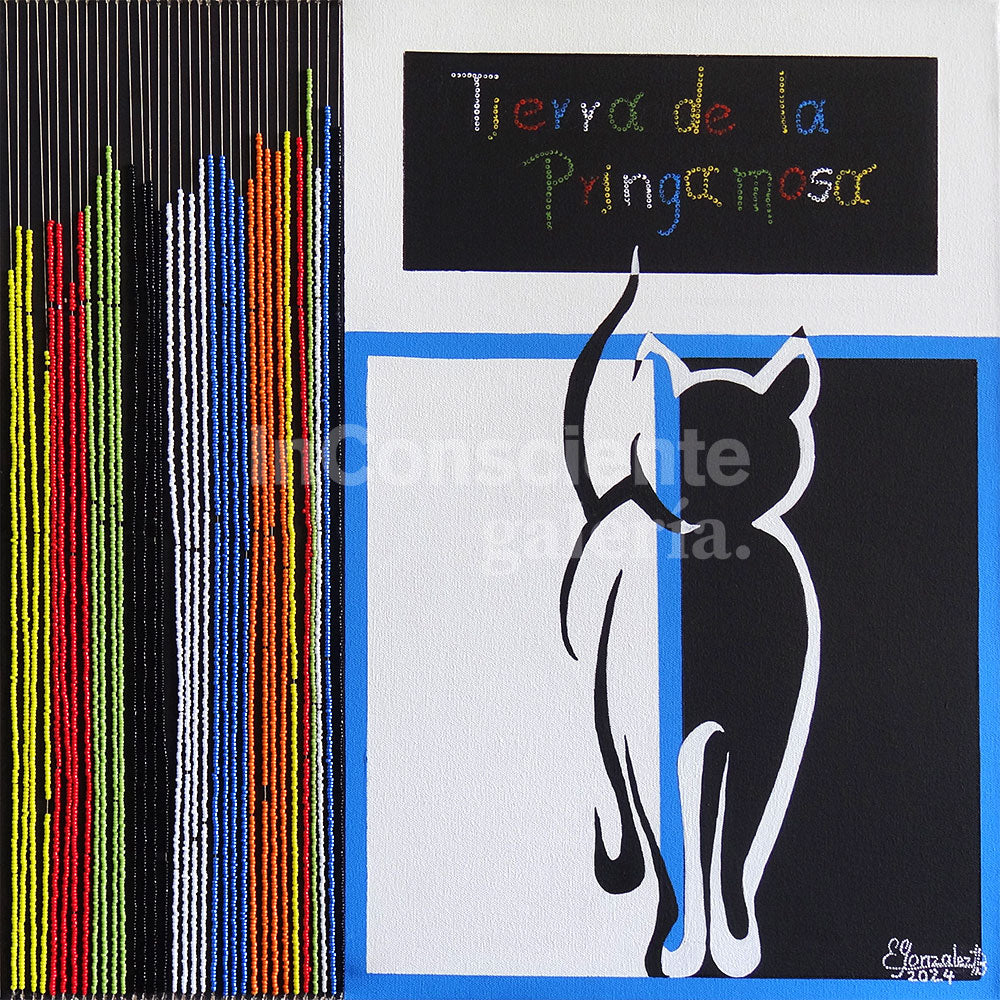 Obra Original: De la serie "El Ojo Que Todo Lo Ve" #3, Autor: María Erleny González Bolívar