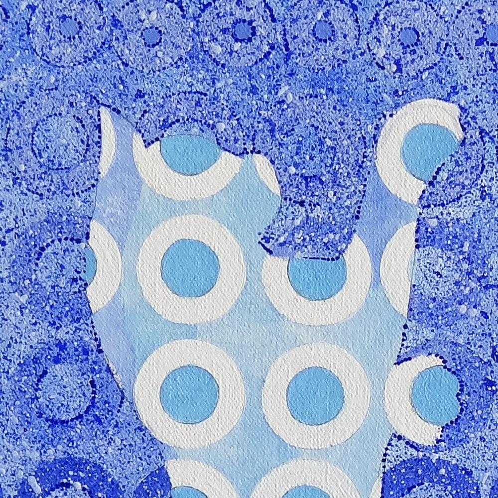 Obra Original: De la serie "El Ojo Que Todo Lo Ve" #6, Autor: María Erleny González Bolívar