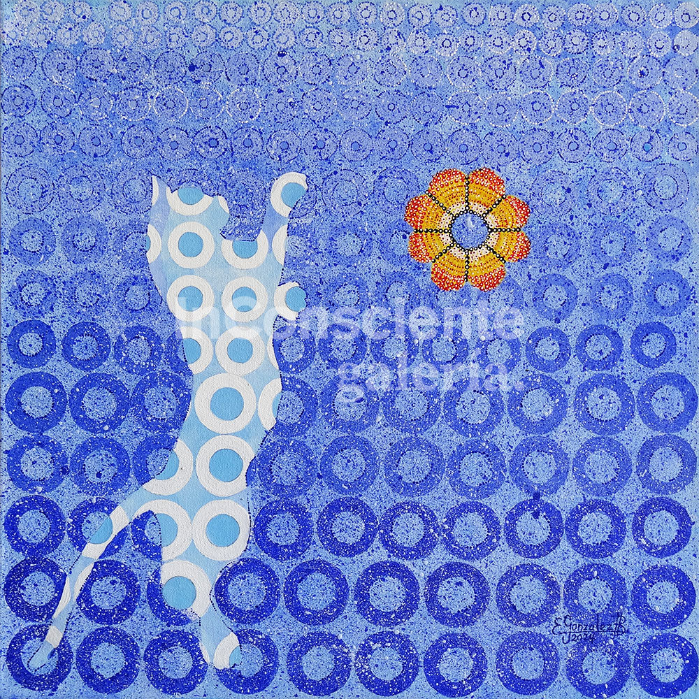 Obra Original: De la serie "El Ojo Que Todo Lo Ve" #6, Autor: María Erleny González Bolívar