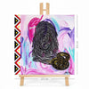 Print en lienzo con caballete decorativo: De la serie "Raudal de la memoria" #2, Autor: Isabel Cristina Pérez