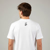 Camiseta unisex de algodón premium 200 g, inspirada en la obra: "Extinción #1", Autor: Juan Carlos Muñoz Betancur