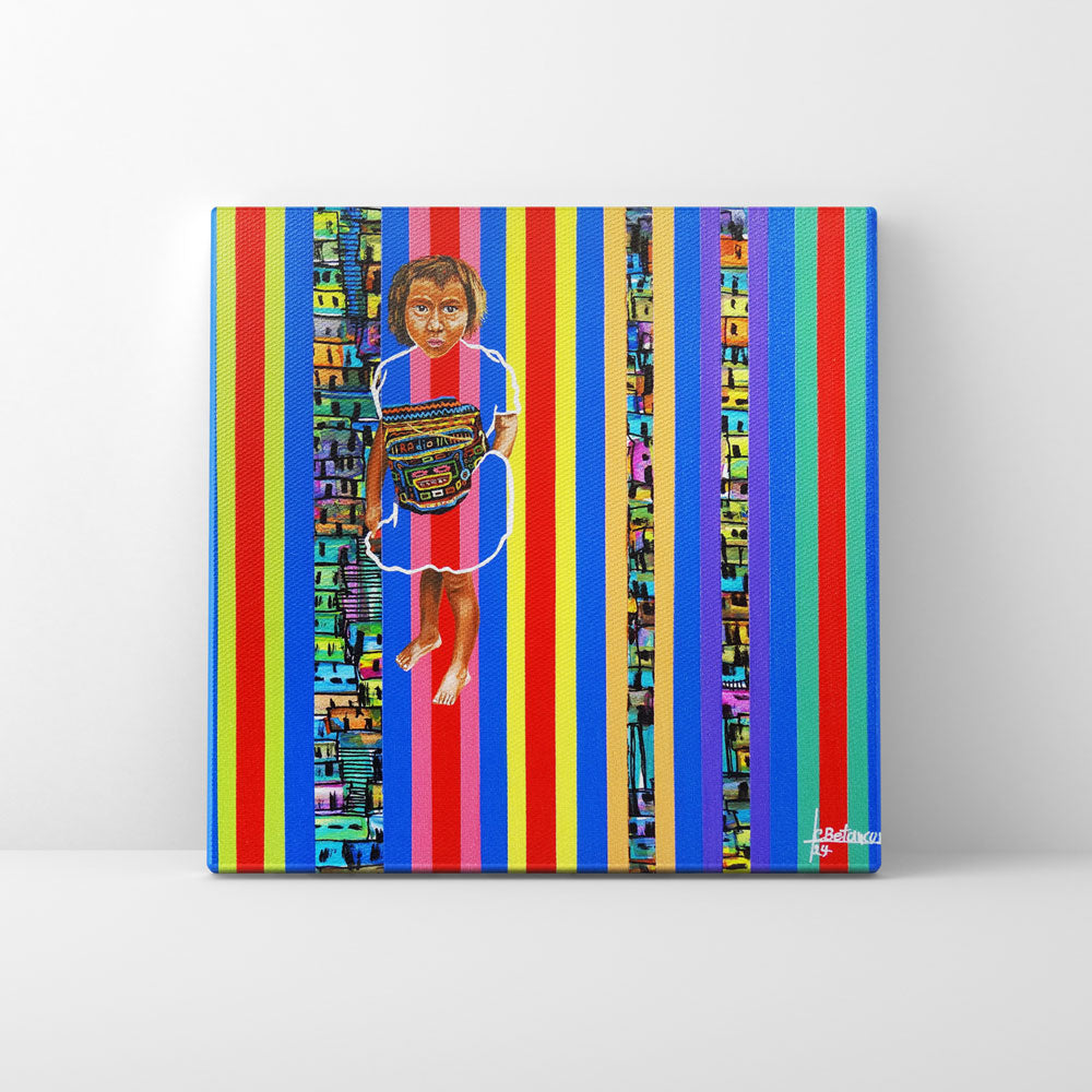 Print en lienzo Edición Limitada: De la serie "Líneas Temprales" #1, Autor: Juan Carlos Muñoz