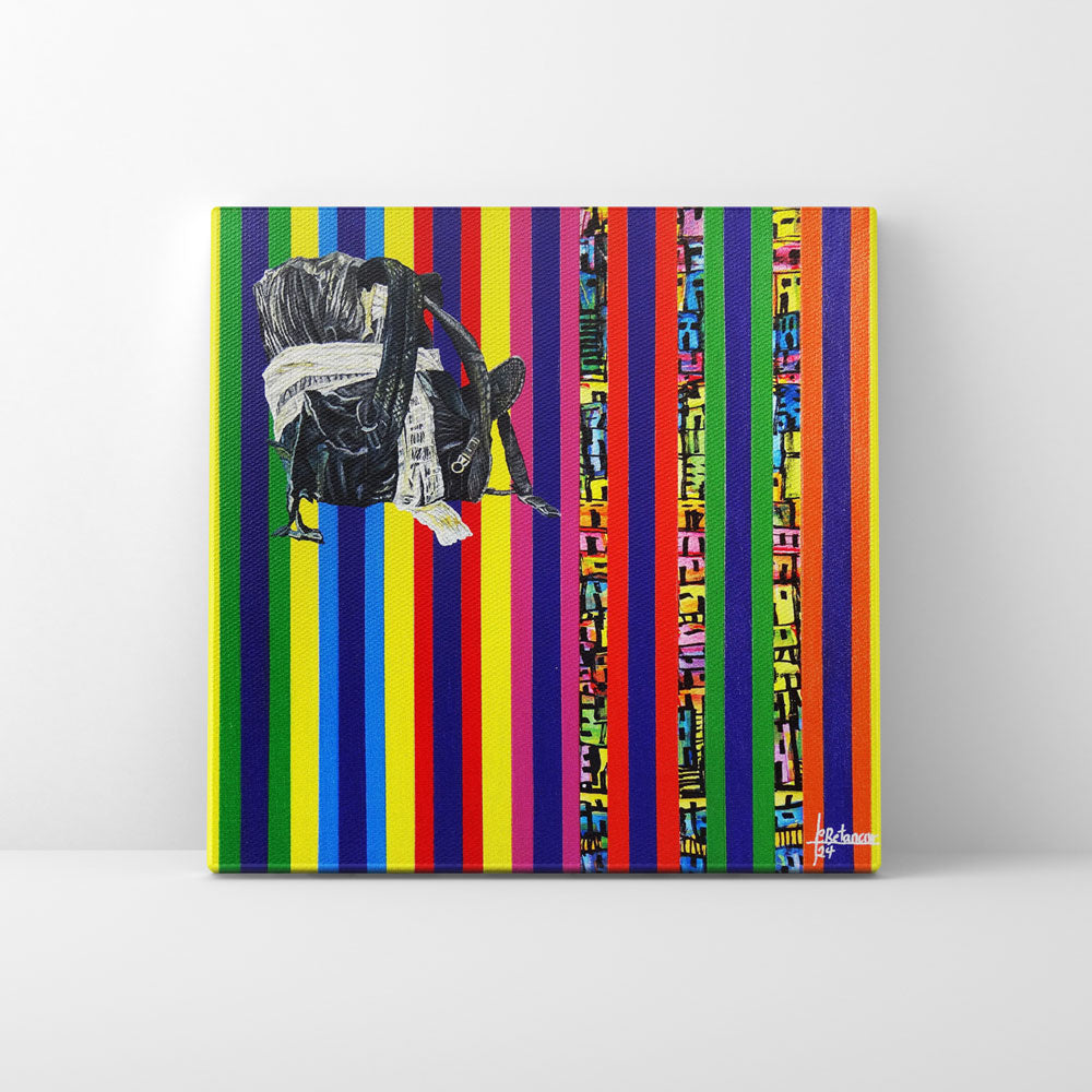 Print en lienzo Edición Limitada: De la serie "Líneas Temprales" #5, Autor: Juan Carlos Muñoz