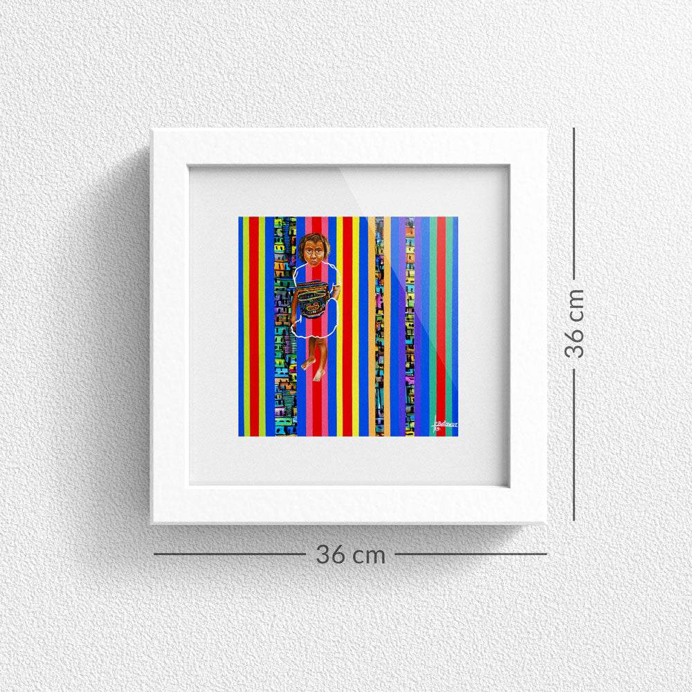 Print en Papel Edición Limitada: Serie Lineas Temporales #1, Autor: Juan Carlos Muñoz Betancur