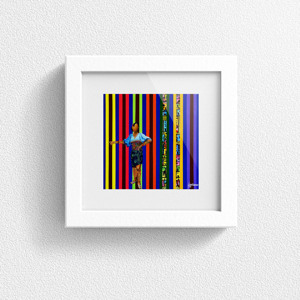 Print en Papel Edición Limitada: Serie Lineas Temporales #2, Autor: Juan Carlos Muñoz Betancur