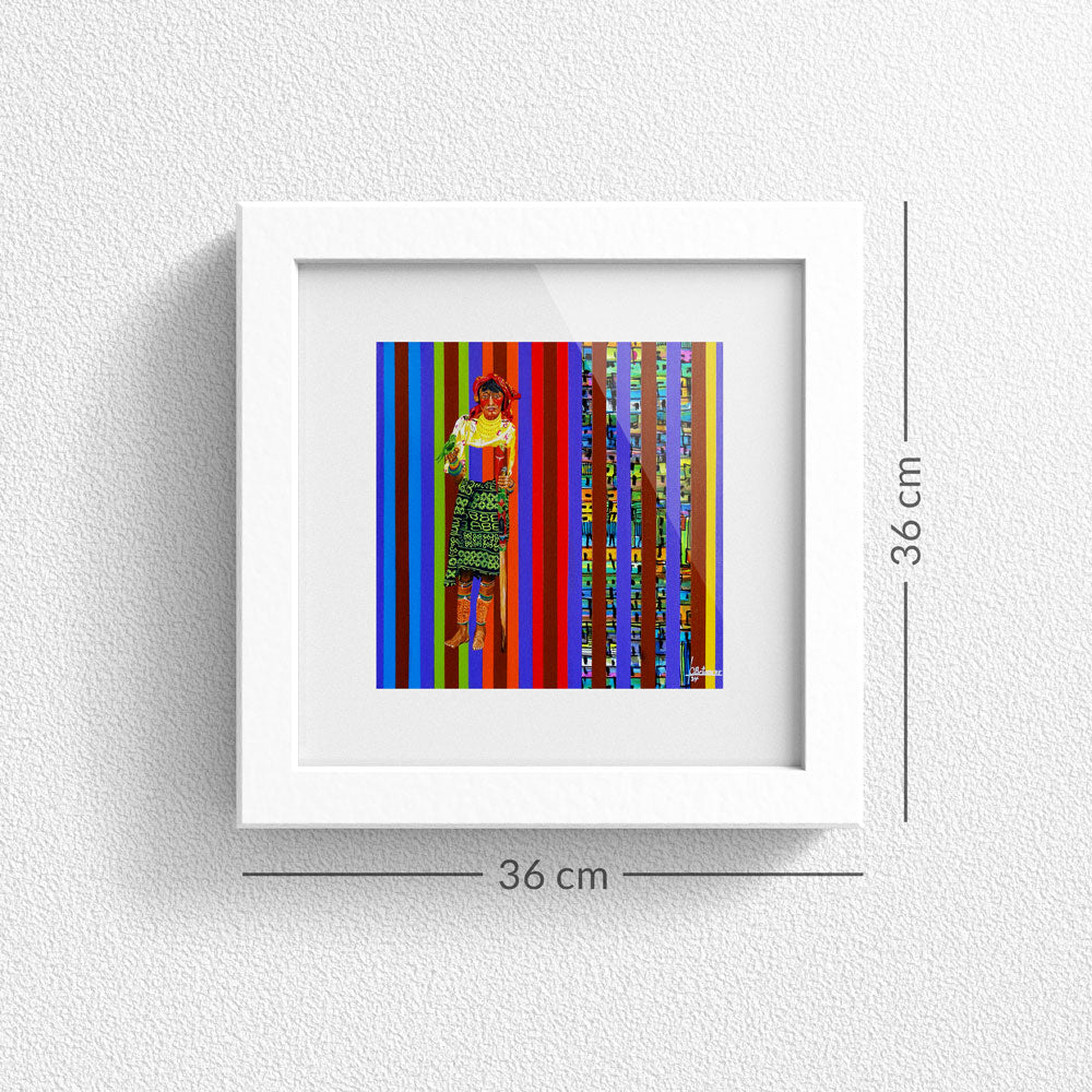 Print en Papel Edición Limitada: Serie Lineas Temporales #3, Autor: Juan Carlos Muñoz Betancur