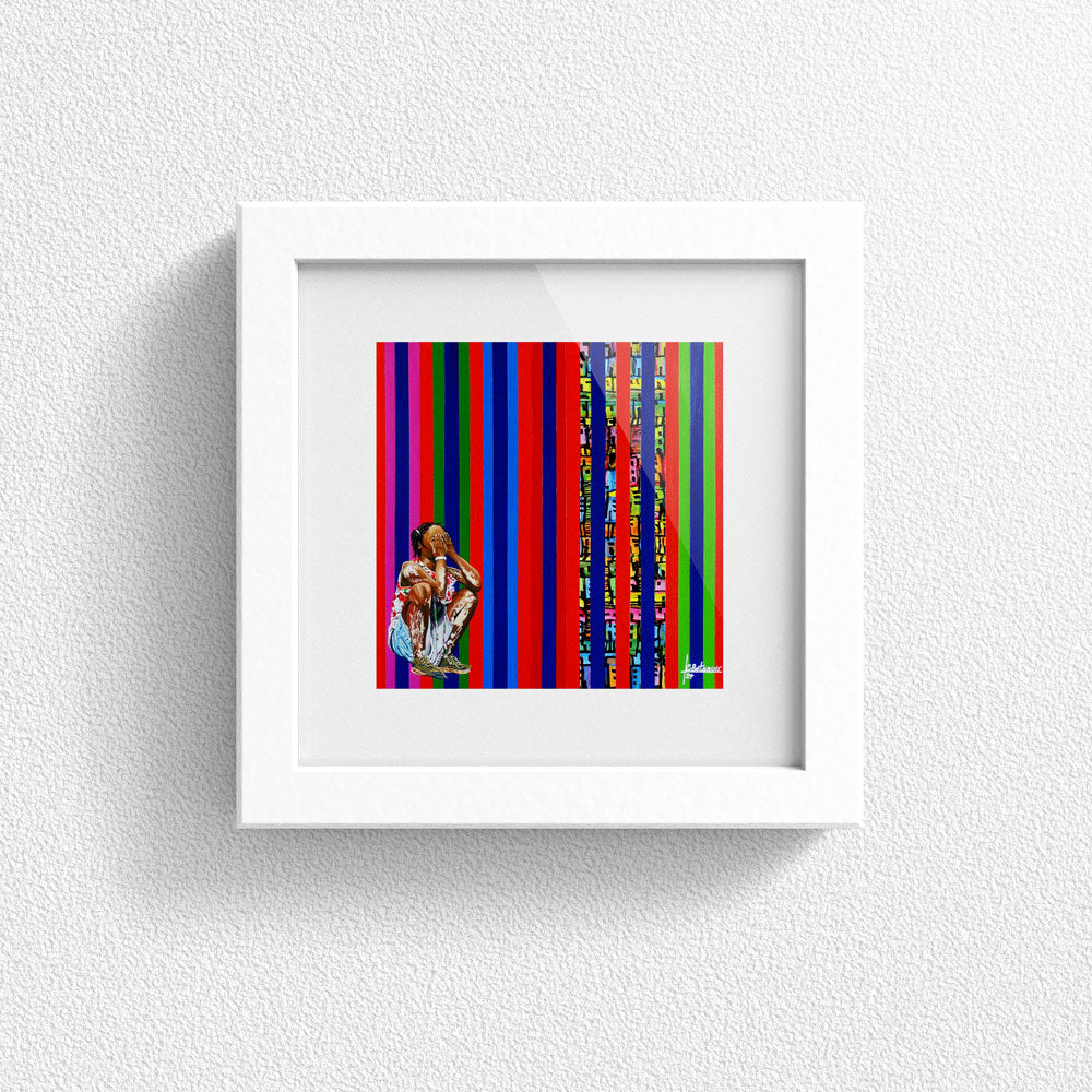 Print en Papel Edición Limitada: Serie Lineas Temporales #4, Autor: Juan Carlos Muñoz Betancur