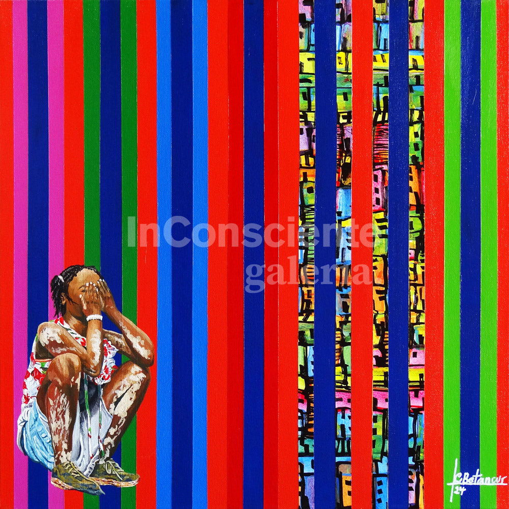 Print en lienzo Edición Limitada: De la serie "Líneas Temprales" #4, Autor: Juan Carlos Muñoz