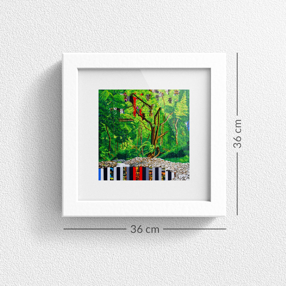 Print en Papel Edición Limitada: Serie Lineas Temporales #6, Autor: Juan Carlos Muñoz Betancur