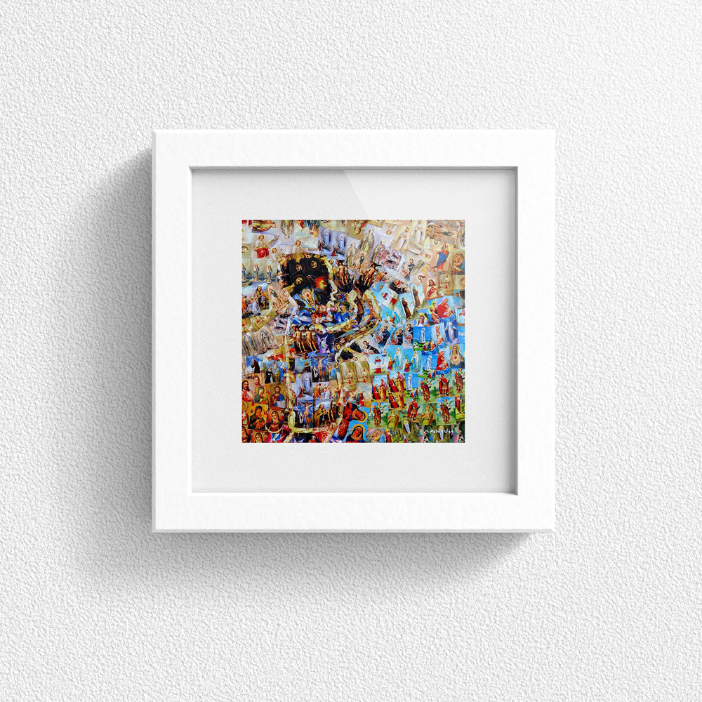 Print en Papel Edición Limitada: De la serie "Convergencia" #4, Autor: Juan Sergey Peláez