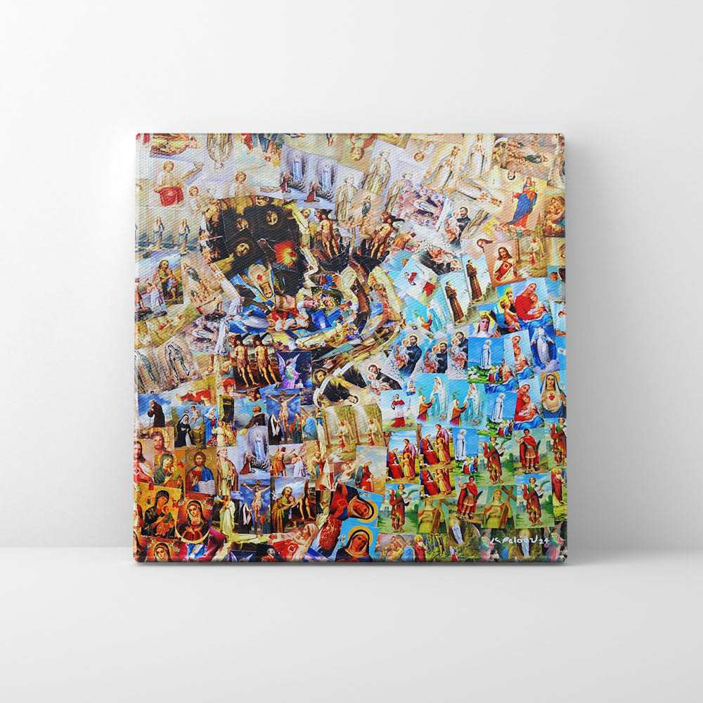 Print en lienzo Edición Limitada: De la serie "Convergencia" #4, Autor: Juan Sergey Peláez