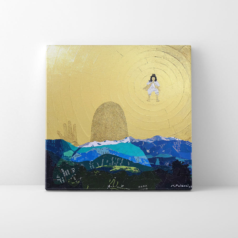 Print en lienzo Edición Limitada: De la serie "Convergencia" #5, Autor: Juan Sergey Peláez