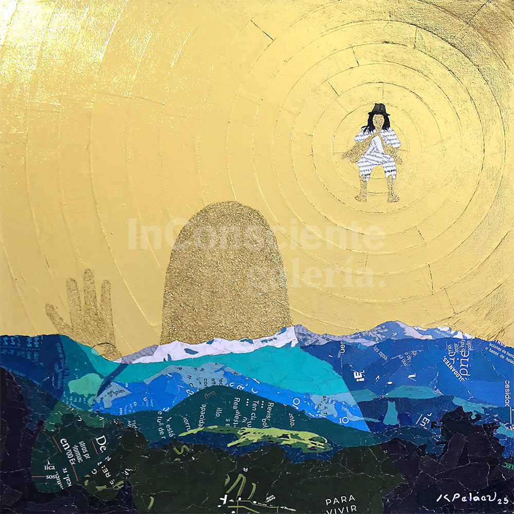 Print en lienzo Edición Limitada: De la serie "Convergencia" #5, Autor: Juan Sergey Peláez