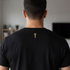Camiseta unisex de algodón premium 200 g, inspirada en la obra: "Convergencia #6", Autor: Juan Sergey Pelaéz
