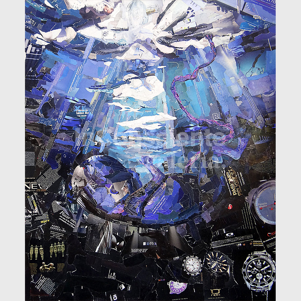 Print en lienzo Edición Limitada: "Madre Tierra", Autor: Juan Sergey Peláez