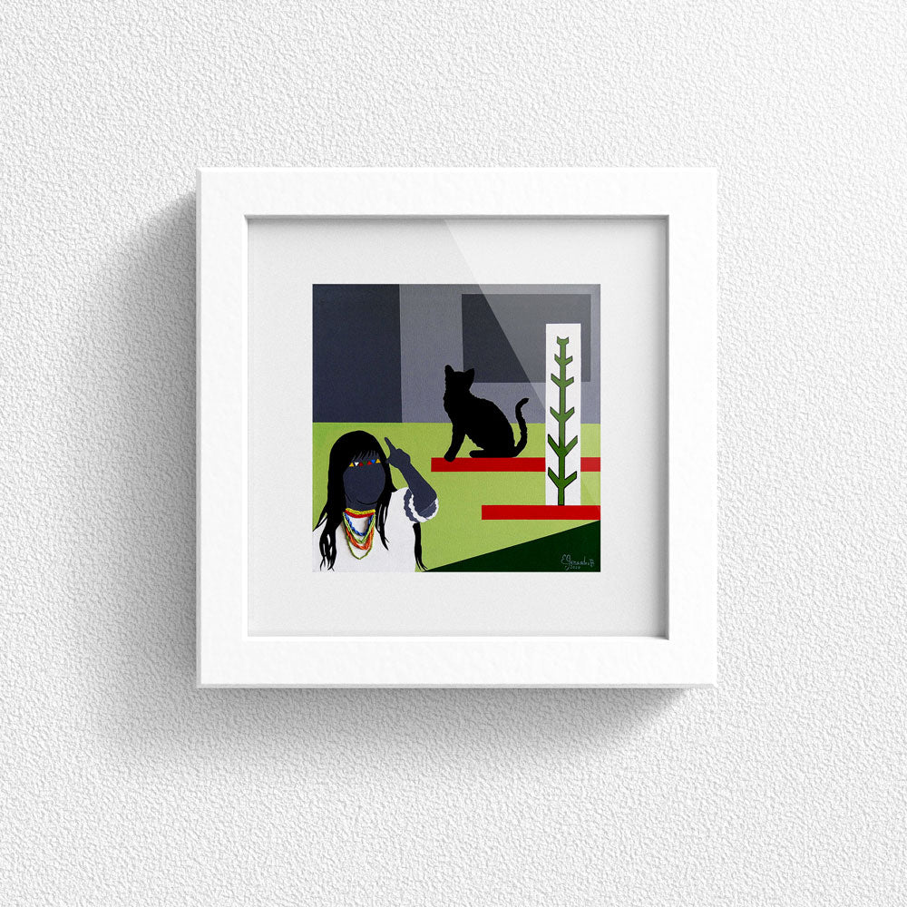 Print en Papel Edición Limitada: Serie El ojo que todo lo ve #1, Autor: María Erleny González Bolívar