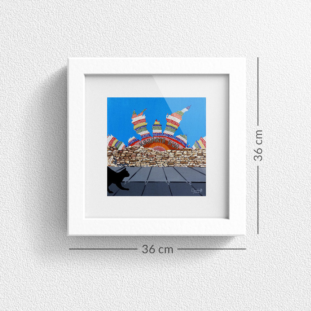 Print en Papel Edición Limitada: Serie El ojo que todo lo ve #2, Autor: María Erleny González Bolívar