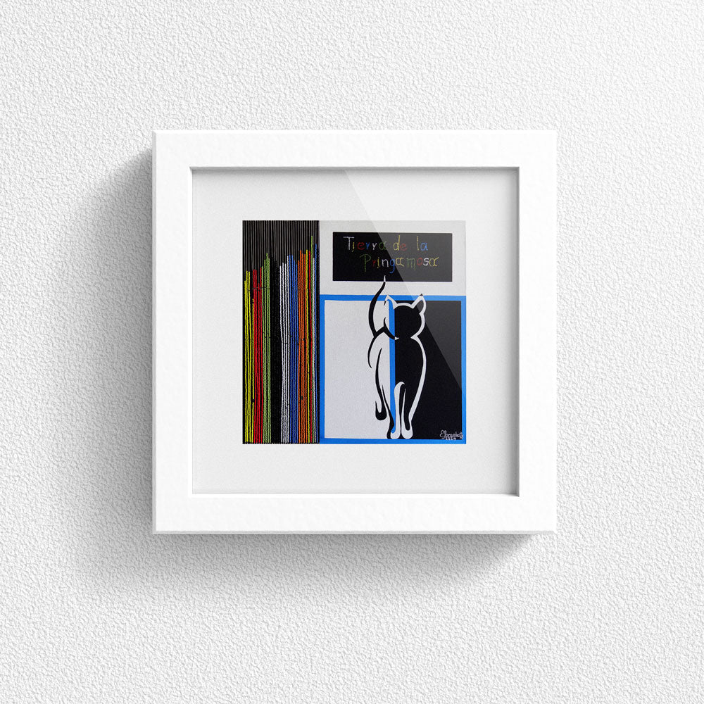 Print en Papel Edición Limitada: Serie El ojo que todo lo ve #3, Autor: María Erleny González Bolívar