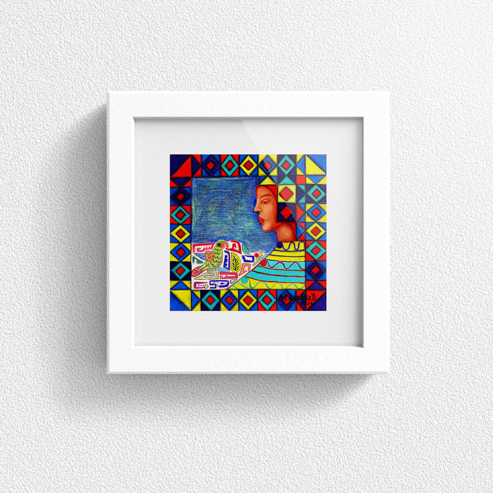 Print en Papel Edición Limitada: Sentir Ancestral, Autora: Beatriz Elena Ramírez