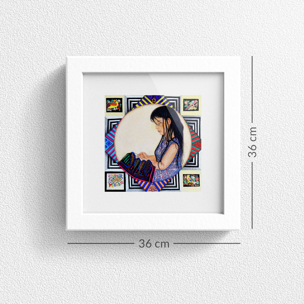 Print en Papel Edición Limitada: Mujer, Tradición, Universo; Autora: Beatriz Elena Ramírez