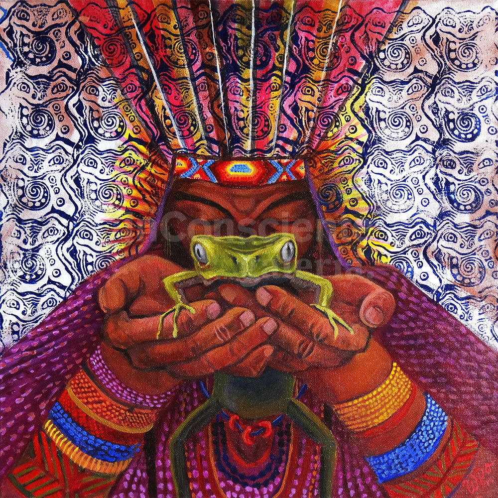 Obra Original: De la serie "Viajes Ancestrales" #1, Autor: Weimar Alfonso Roldán