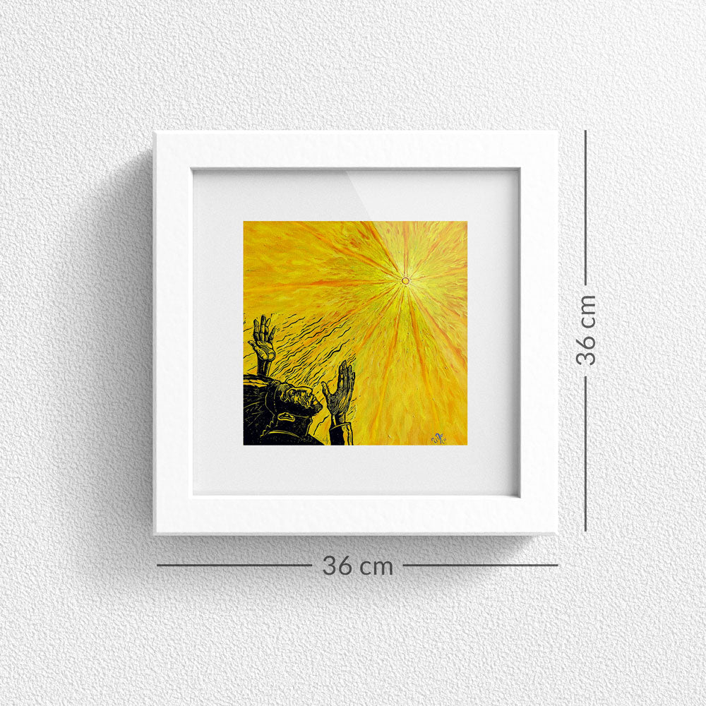 Print en Papel Edición Limitada: Serie Viajes ancestrales #5, Autor: Weimar Alfonso Roldán