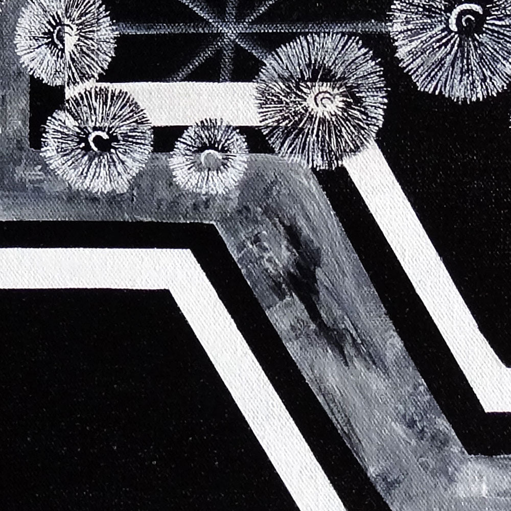 Obra Original: De la serie "Atributos Geométricos" #2, Autor: Yessie Morales Vásquez