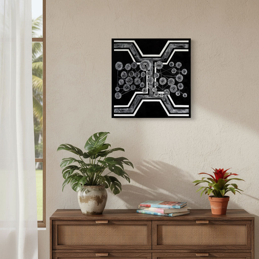 Obra Original: De la serie "Atributos Geométricos" #2, Autor: Yessie Morales Vásquez