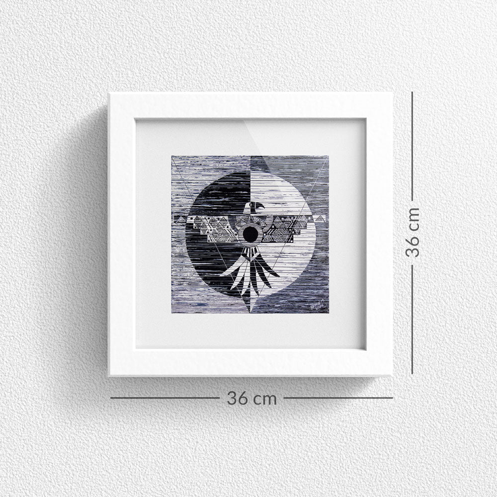 Print en Papel Edición Limitada: Serie Atributos Geométricos #6, Autor: Yessie Morales Vásquez