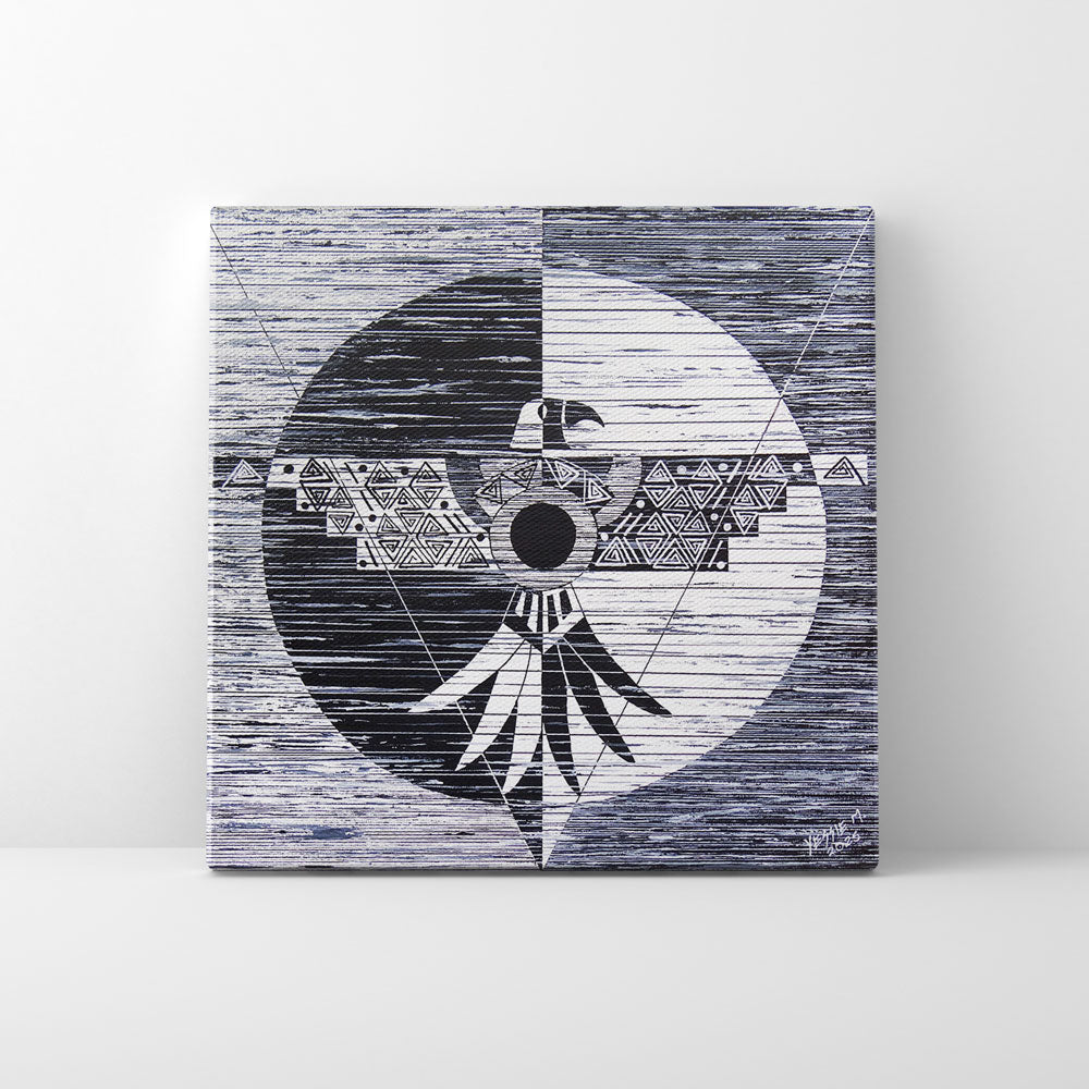 Print en lienzo Edición Limitada: De la serie "Atributos Geométricos" #6, Autor: Yessie Morales Vásquez